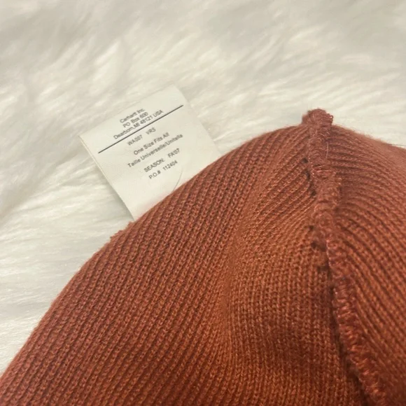 Carhartt Rust Knit Beanie - Picture 5 of 8